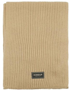 Dondup Accessoires ,Wol Technical Wool Scarf - Naturel