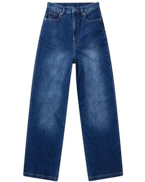 Munthe Straight Fit Jeans - Blue
