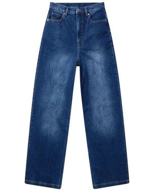 Munthe Straight Fit Jeans - Blue