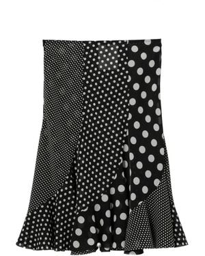 Junya Watanabe Midi Skirts - Zwart