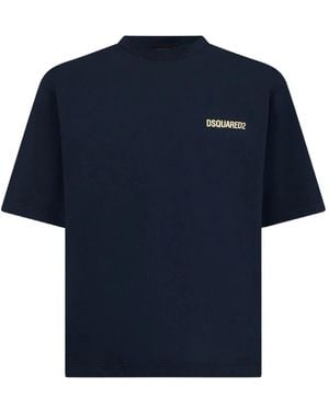 DSquared² T-Shirts - Azul