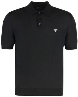 Prada Polo Shirts - Negro