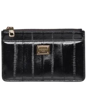 Dolce & Gabbana Geldbörsen & Kartenetuis - Schwarz