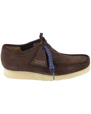 Clarks Laced Shoes - Marrone