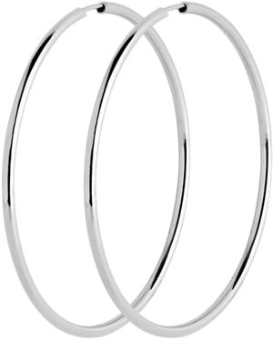 Maria Black Earrings - Metallic