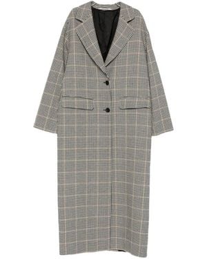 Tagliatore Single-Breasted Coats - Grey