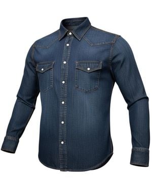 Jacob Cohen Denim Shirts - Blue