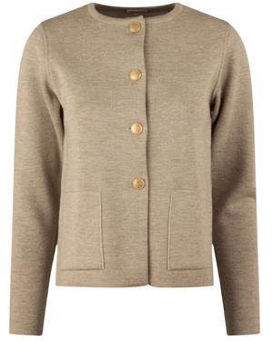 Stenströms Merino Wollen Vest - Naturel