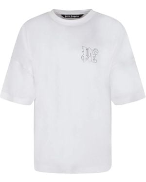Palm Angels T-Shirts - White