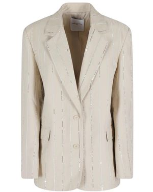Isabelle Blanche Blazers - Natural