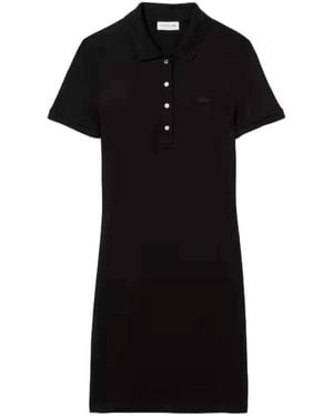 Lacoste Short Dresses - Black