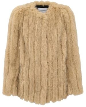 Stand Studio Faux Fur & Shearling Jackets - Neutre