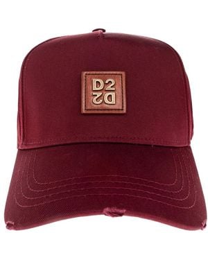 DSquared² Baseball Cap - Rot