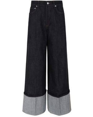 Givenchy Wide Jeans - Negro