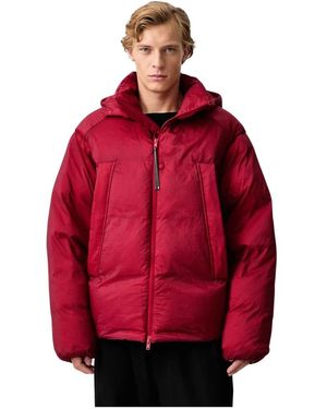 Y-3 Down Jackets - Rojo