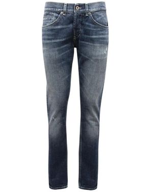 Dondup Slim Fit Jeans - Blue
