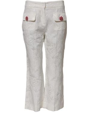 Dolce & Gabbana Wide Trousers - Grey