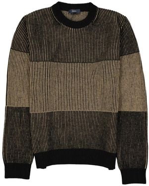 Herno Truien & Vesten ,Veelkleurig ,Round-Neck Truien - Groen