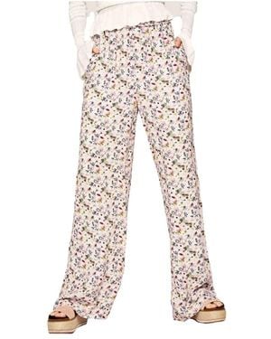 Pepe Jeans Wide Trousers - Natural