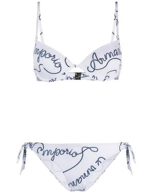 Emporio Armani Bikinis - White