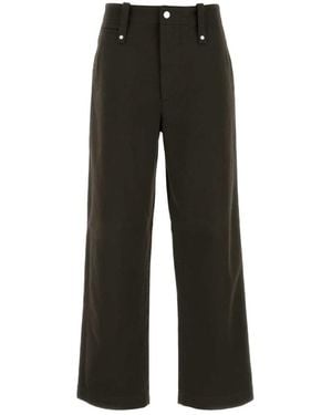 Burberry Wide Trousers - Black