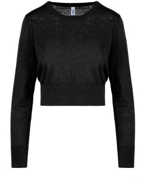 Bomboogie Round-Neck Knitwear - Nero