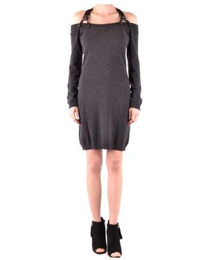 Moschino Knitted Dresses - Black