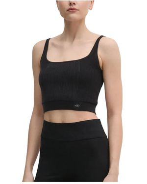Calvin Klein Sleeveless Tops - Noir
