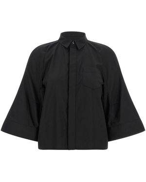 Sacai Shirts - Black