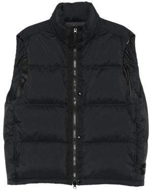 Stone Island G100004 Matt Ripstop Cordura Vest - Zwart