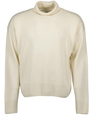Ami Paris Cashmere Knitwear - White