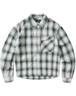 Represent Waffle Flannel Shirt - Grün