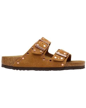 Birkenstock Sliders - Marron