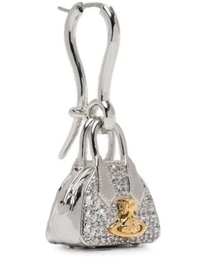 Vivienne Westwood Accessoires ,Grijs ,Earrings - Metallic