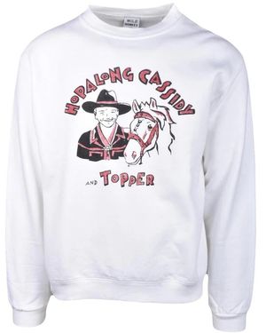 WILD DONKEY Sweatshirts - Blanc