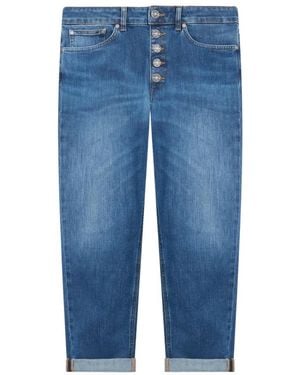 Dondup Cropped Jeans - Blu