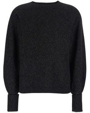 Twinset Round-Neck Knitwear - Negro