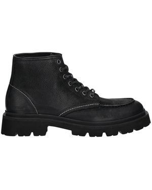COPENHAGEN Lace-Up Boots - Negro