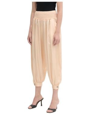 Pinko Cropped Trousers - Neutro