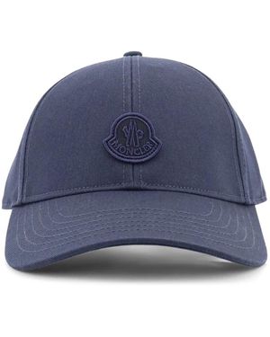 Moncler Gabardine Baseball Cap - Blau