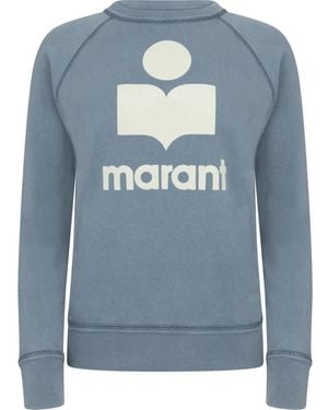Isabel Marant Slate/Ecru Casual Sweater - Blauw