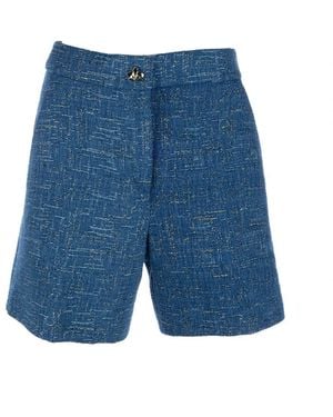 Genny Casual Shorts - Blue