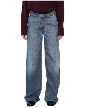 People Loose-Fit Jeans - Blue