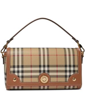 Burberry Oben Griff Notiztasche - Mettallic