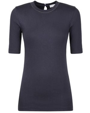 Brunello Cucinelli T-Shirts - Blue