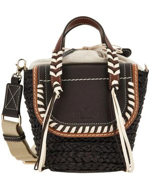 CUBA LAB Habanera Bucket Bag - Schwarz