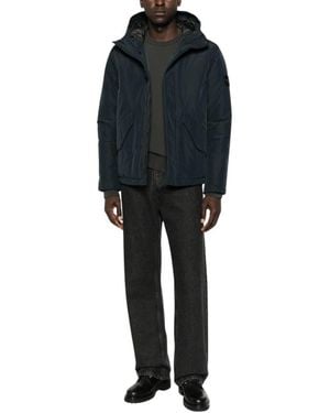 Stone Island Winter Jackets - Negro