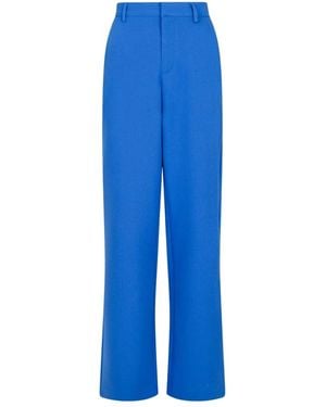 Neo Noir Straight Trousers - Azul