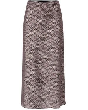 Rich & Royal Midi Skirts - Marrón