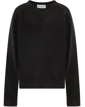ARMARIUM V-Neck Knitwear - Negro